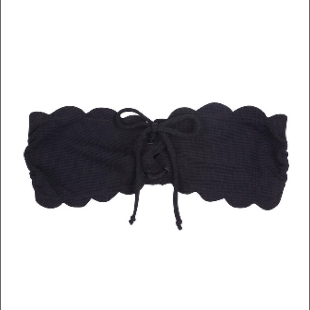 NWT SWIMCLEAN SUSTAINABLE ANTIBES TOP IN BLACK